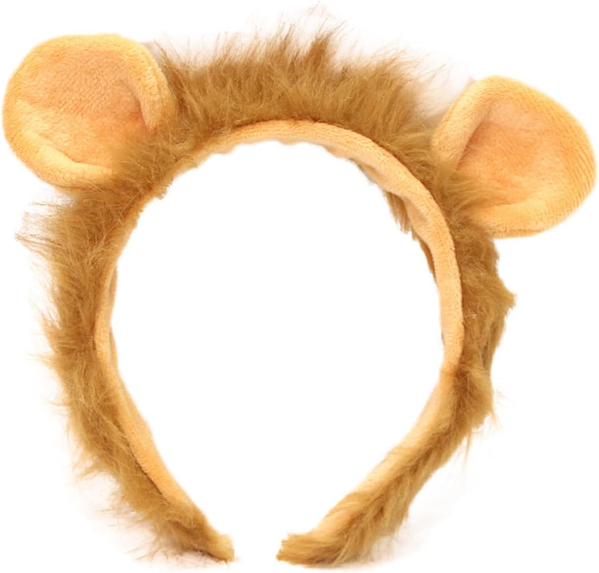 Cosplay Lion Ear Headband Woman Students Carnivals Animes Character Hairband Lion Ear Headband Plush Christmas Hair Hoop