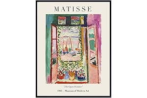 Henri Matisse Abstract Wall Art 11x14 - Mid Century Modern Art Print...
