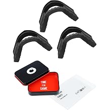 3 Pairs Ultra Soft Silicone Sunglass Nose Pads for Oakley M Frame Hybrid/M Frame Sweep/M Frame Strike/M Frame Heater, Push-in Anti-Slip Glasses Nose Piece Replacement Kit Black