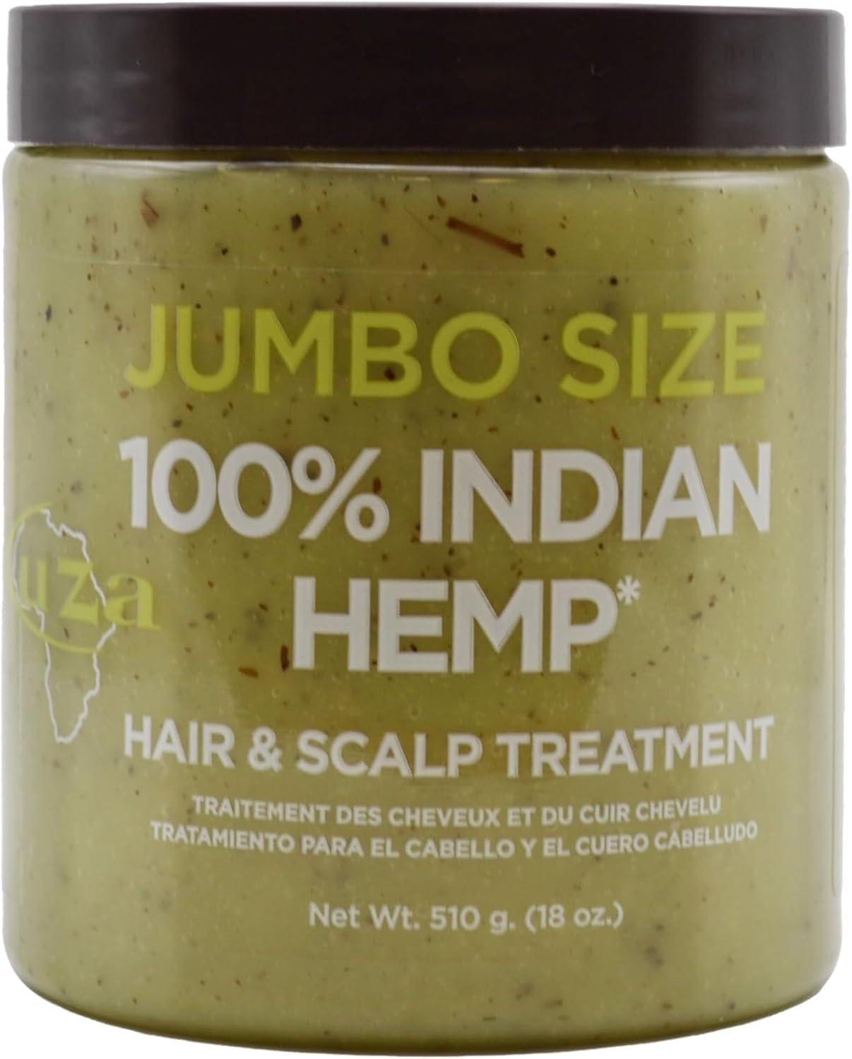 kuza 100% Indiase hennep haar- en hoofdhuidbehandeling 18 oz