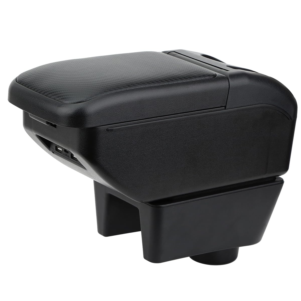 Facade Autoradio FA32808D Compatible Avec Seat Ibiza 6J FL - Noir Brillant