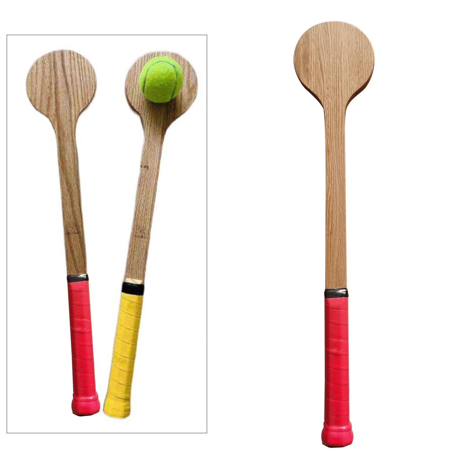 Amagogo Cucchiaio da Puntatore da Tennis in Legno Bambini Bambini Principiante Principiante Colpire con Precisione Colpire Attrezzatur
