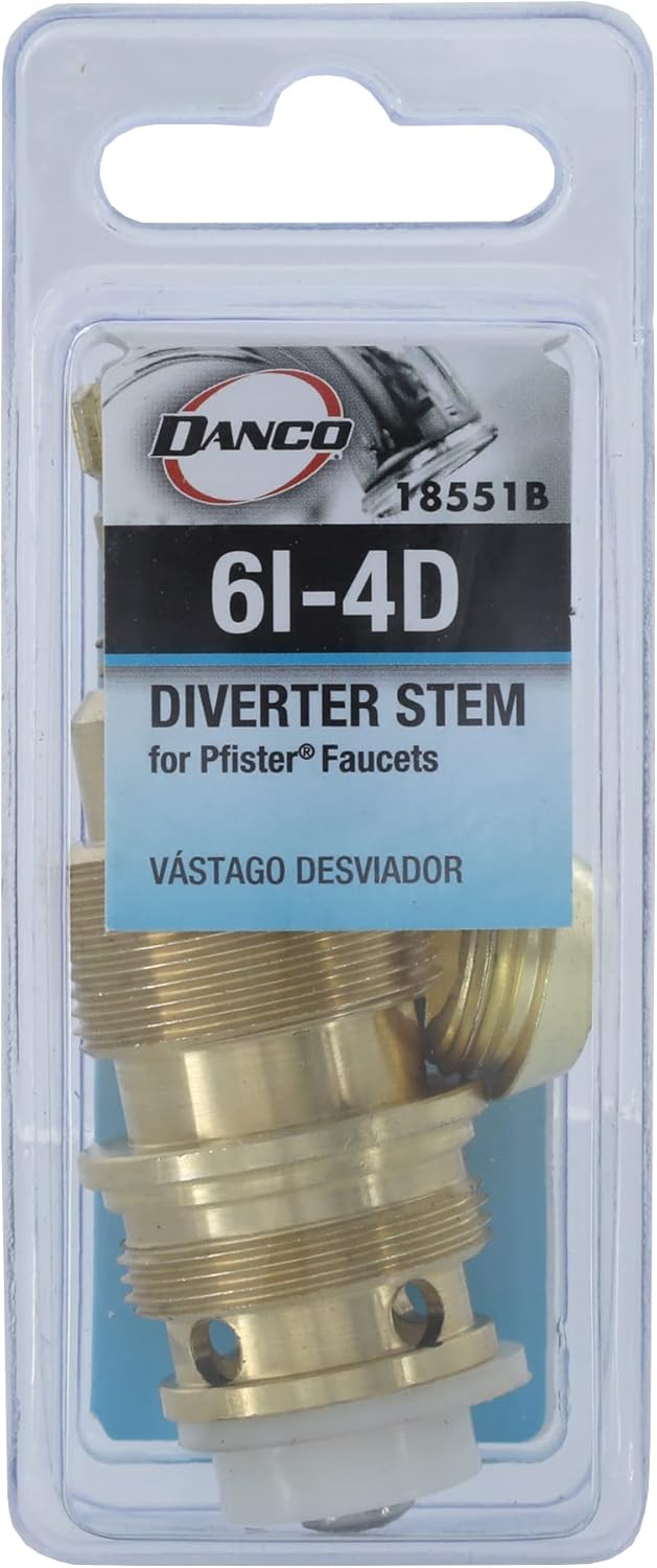 Danco 18551B 6I-4D Diverter Stem for Price Pfister Faucets