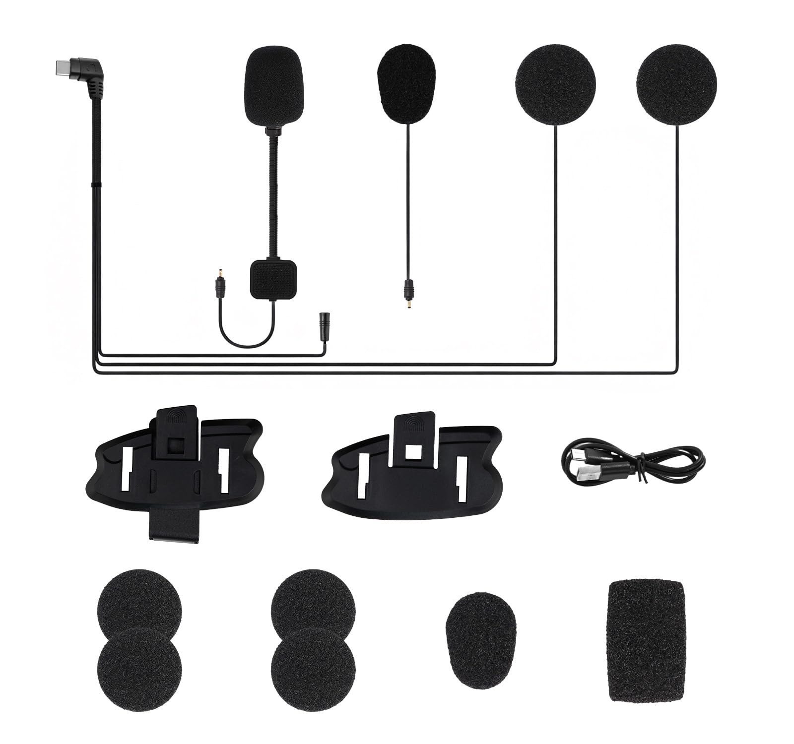 Amazon.co.jp: JESIMAIK X6S/ X6S 簡易型専用 バイク用インカム付属品