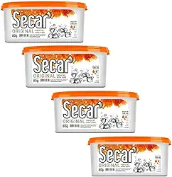 Kit 4 Unid de Evita Mofo Desumidificador Anti Mofo Natural Secar 80g