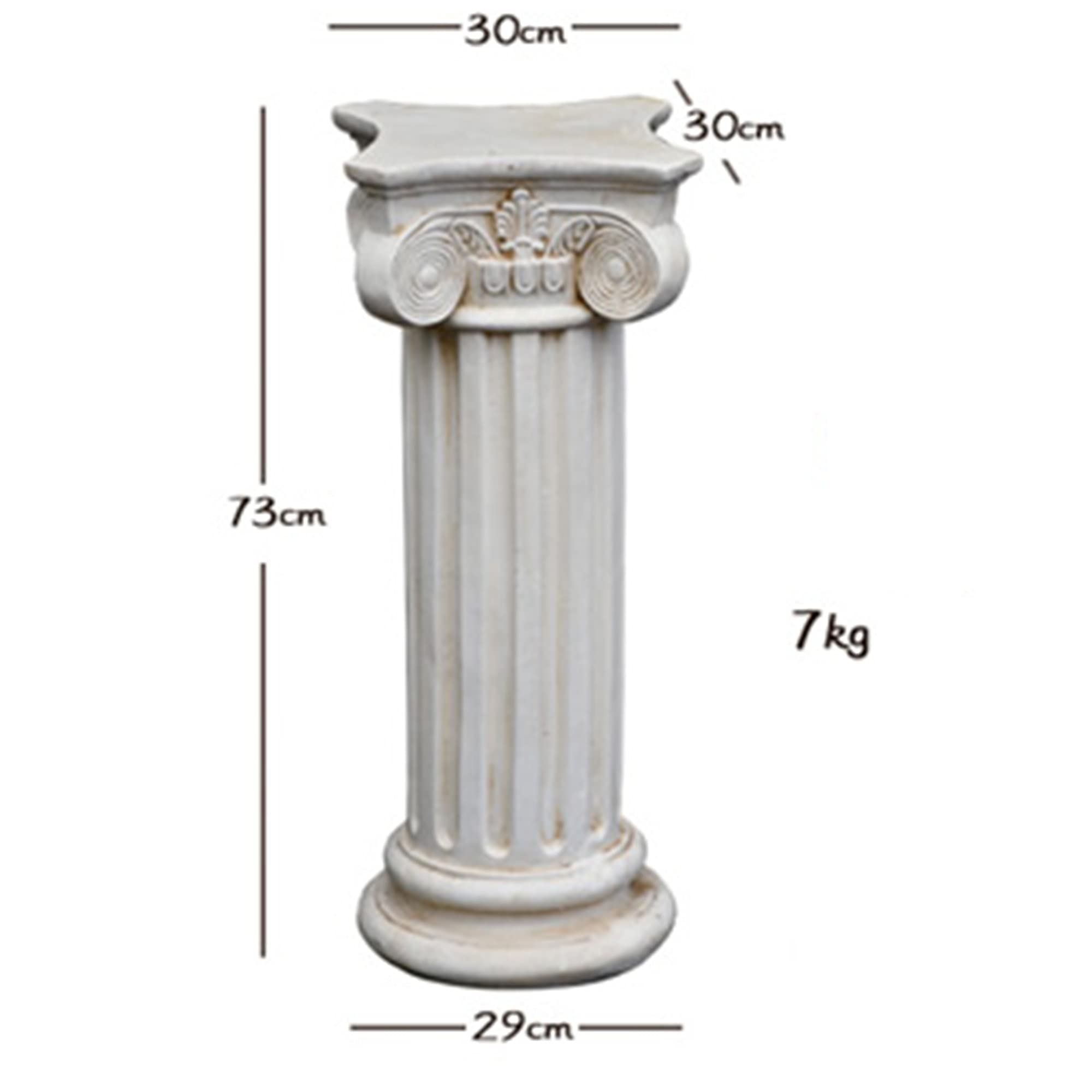 ローマ式柱デザインの装飾品 Amazon.co.jp: ローマ時代の柱の台座、コリント式の柱ローマ時代の柱