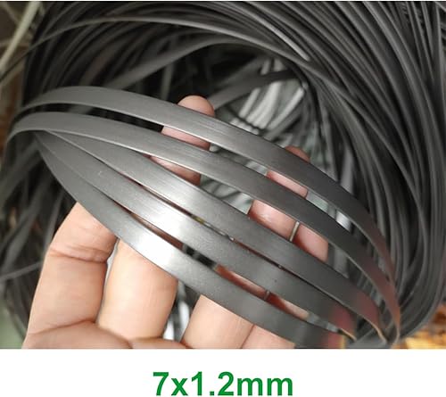 Miniatura 2 de Ratán de plástico plano de 0.276 x 0.047 in y 196 pies, material de repuesto de mimbre sintético redondo para silla de cesta, sofá, mesa, muebles, 28