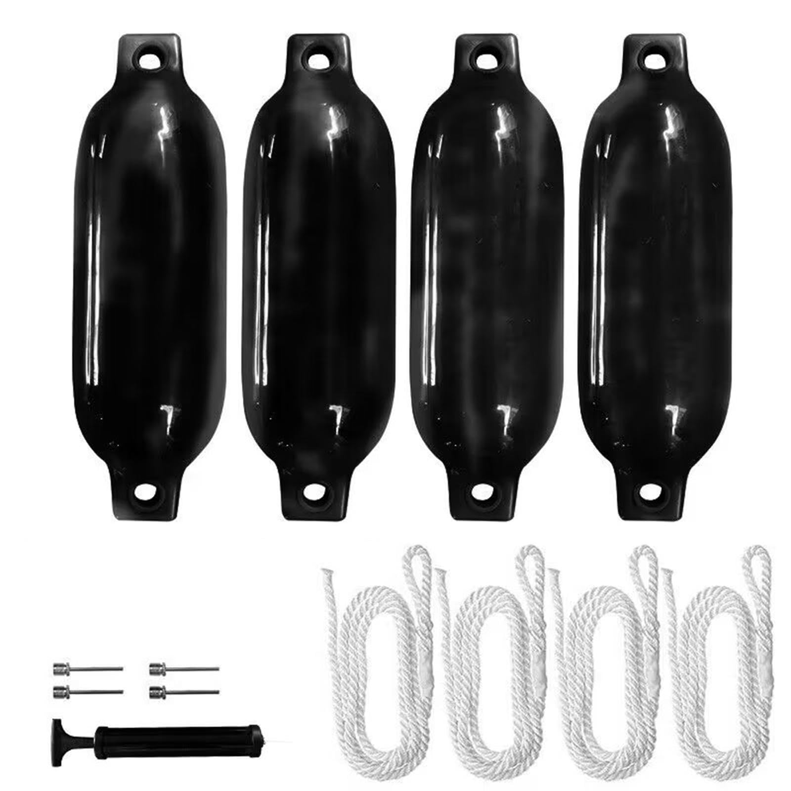 Ensemble de 4 Bateaux gonflables Polyvalents, Robustes et sécuritaires pour l'amarrage, adaptés pour aux pontons et pour aux Yachts. Ces Bateaux sont fabriqués en PVC.