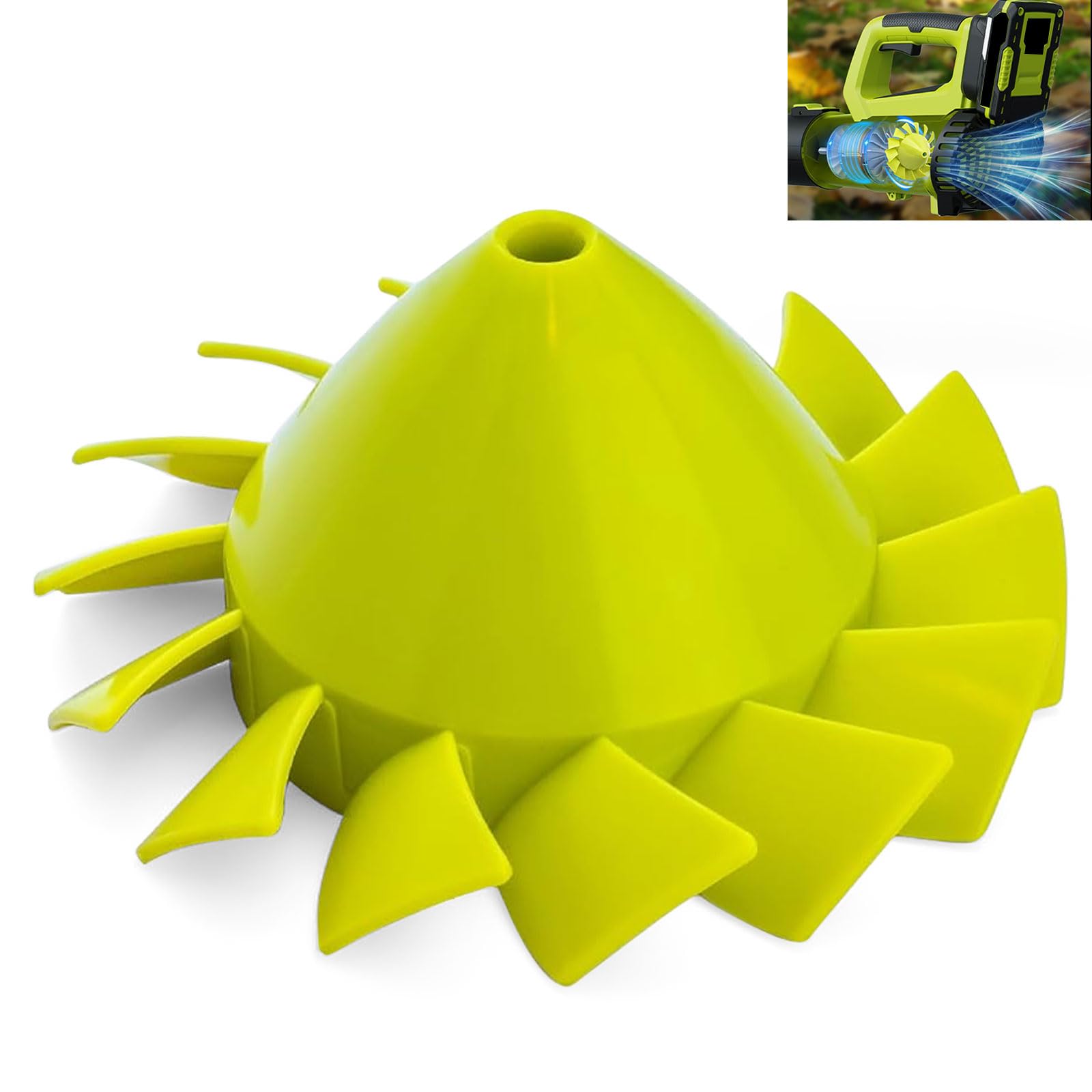 HOELITE RYOBI 529410003 - Ventilador Original Con Tuerca De Inserción - Foto 9