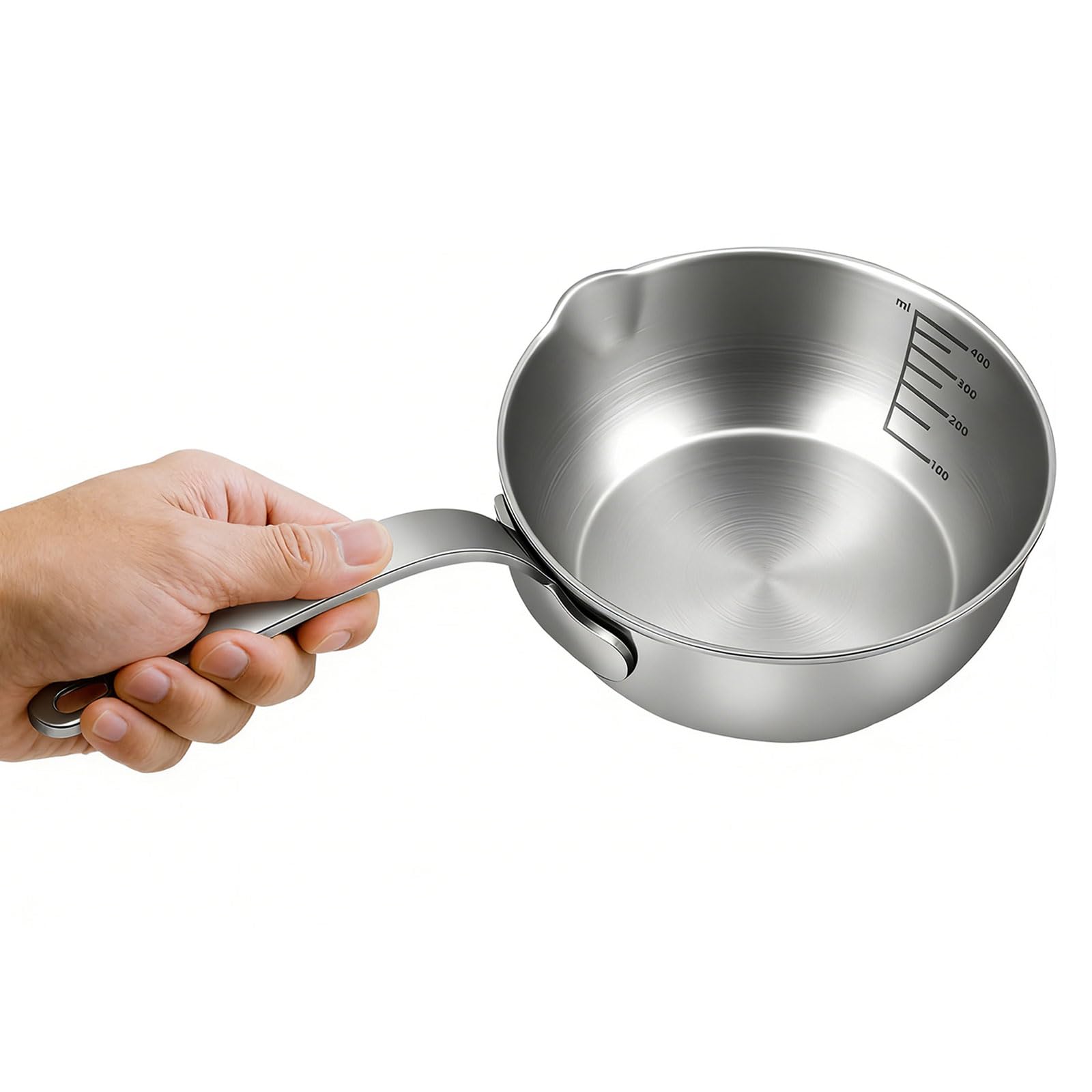 Chaufferette à beurre pour induction 400 ML mini casserole sauces et café