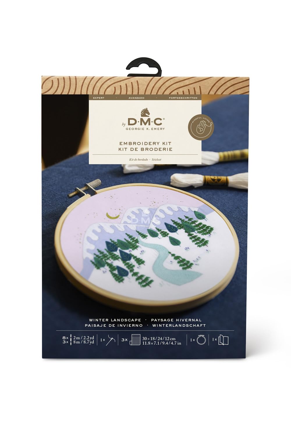 DMC Georgie E. emb. Kit - Winter