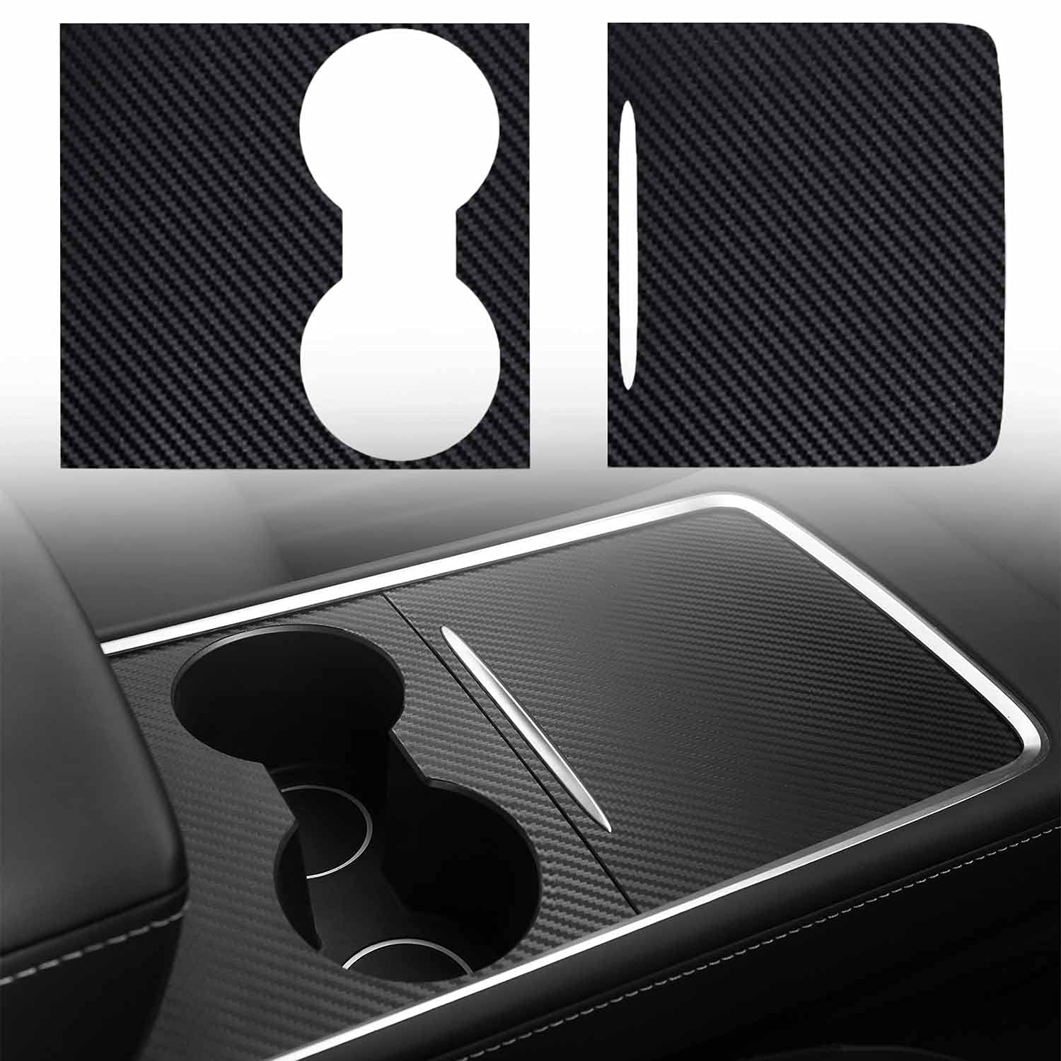Buy XTAUTO Center Console Wrap Fit for 2021 2022 Tesla Model 3/Y Center