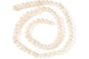 70Pcs Natural Freshwater Pearl Beads Strands Genuine Real Pearls