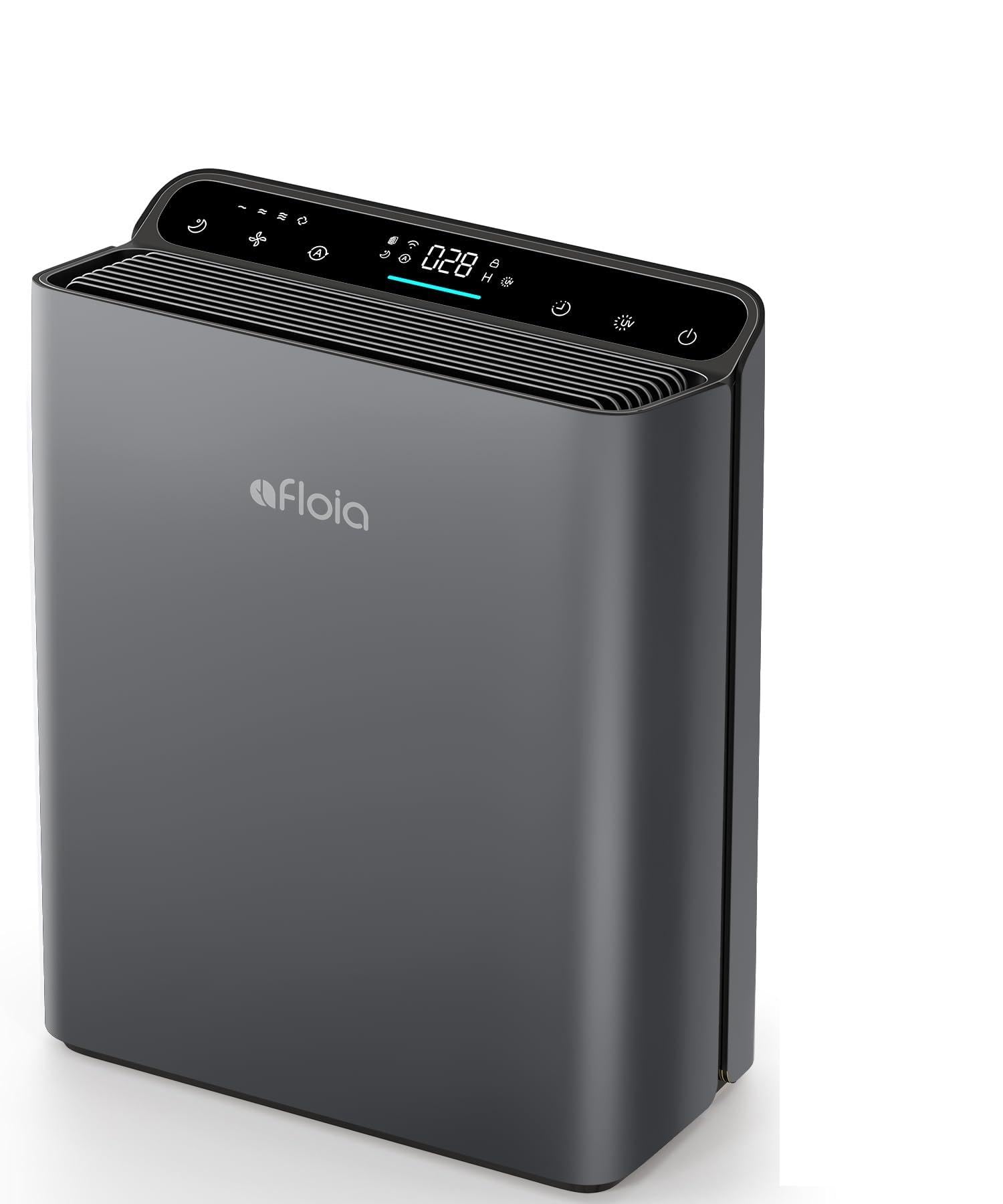 Air Purifier for Home Bedroom Large Room Up to 2000Ft Smart APP Voice Control with Air Quality Sensor
