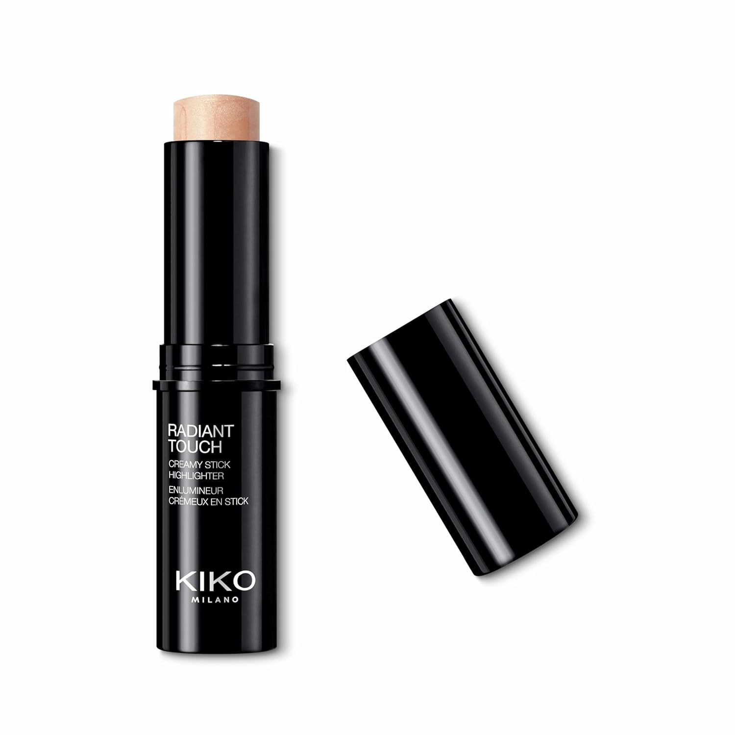 KIKO MILANO, Radiant Touch Creamy Stick Highlighter Gold, Iluminador em Bastão, Cor