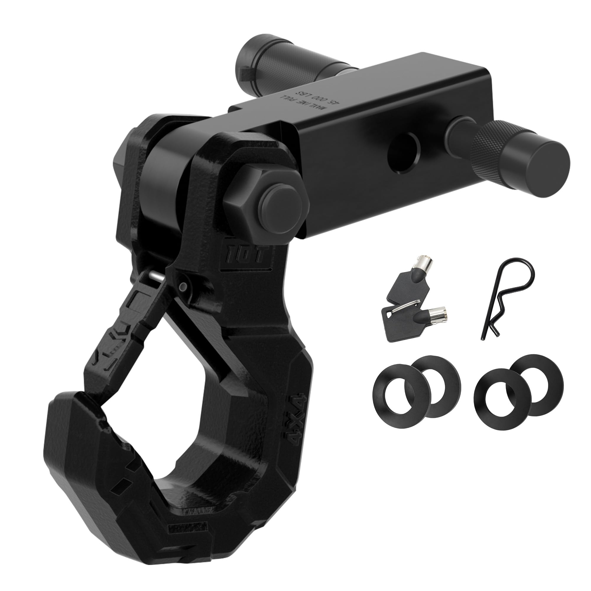 2インチ　ヒッチステップフック　ヒッチアクセサリー　ヒッチフック　ヒッチレシーバ Amazon.co.jp: AMBULL 牽引フック 2インチヒッチレシーバー付き