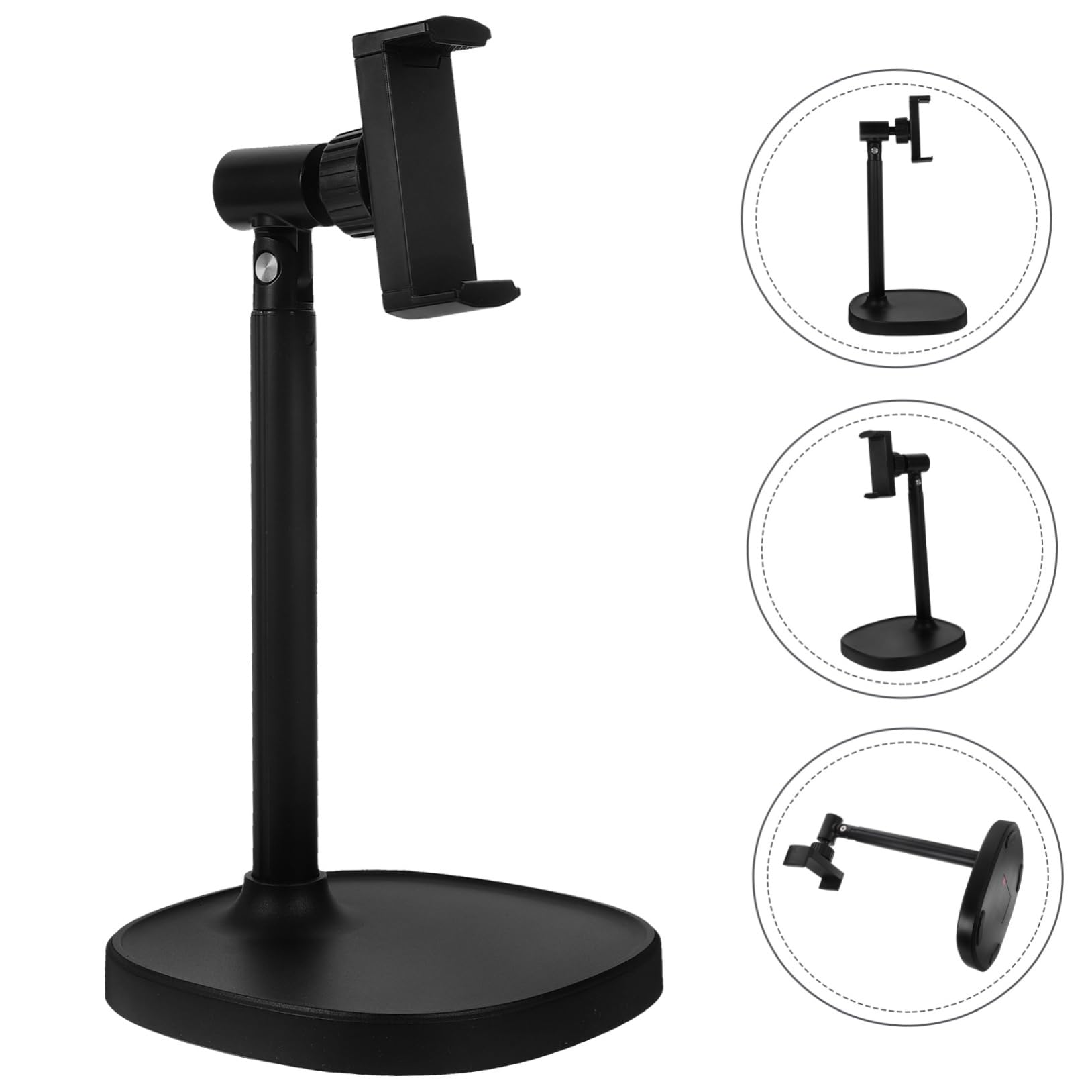 UKCOCO Supporto Telefonico Regolabile Per Scrivania Supporto Portatile Per Cellulare e Tablet Design Compatto e Stabile Per Visione Libere e Utilizzo Quotidiano