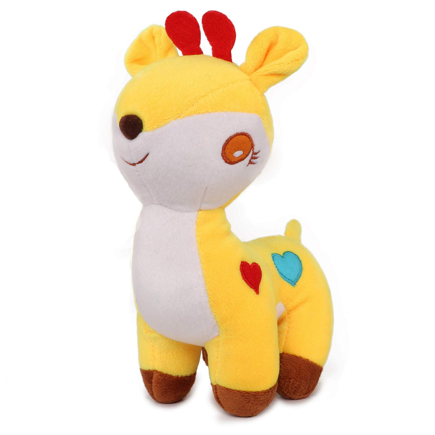 Webby Soft Animal Plush Deer Toy 20cm, Yellow (B08QX4XL8X) Amazon Price History, Amazon Price Tracker