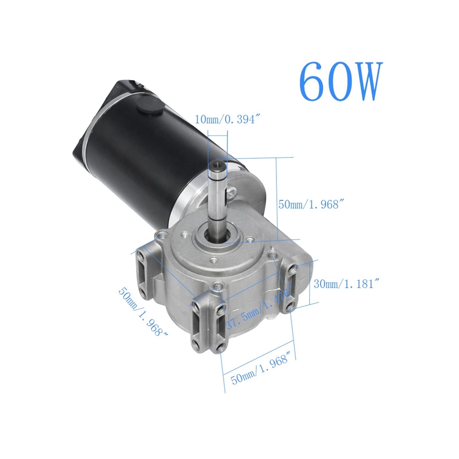 Lagerausstattung, Drehmomentstarker Schneckengetriebemotor Intelligenter Encoder Elektrischer Türmotor for Hotels Automatische Tür Es ist for, Fabriken geeignet