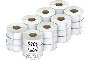 24 Rolls Shipping Labels Compatible with DYMO 30252