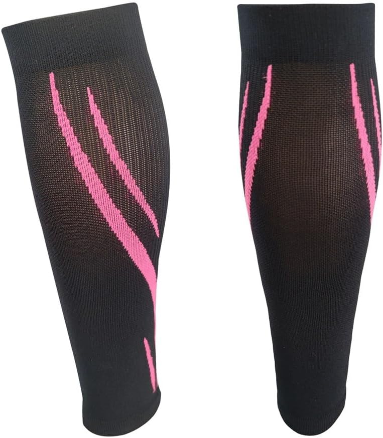 Calf Support Brace Sports Compression Leg Cover Running Fitness Skipping Rope Cycling(Color 1,Large)