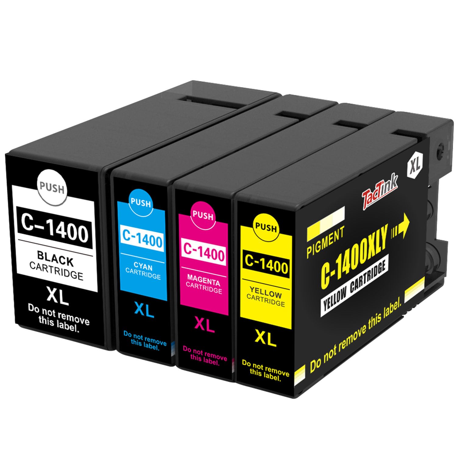 PGI-1400XL Ink Cartridge 4 Color Set 1400 XL for Canon High Yield PGI 1400 XL for Canon Maxify MB2040 MB2140 MB2340 MB2740