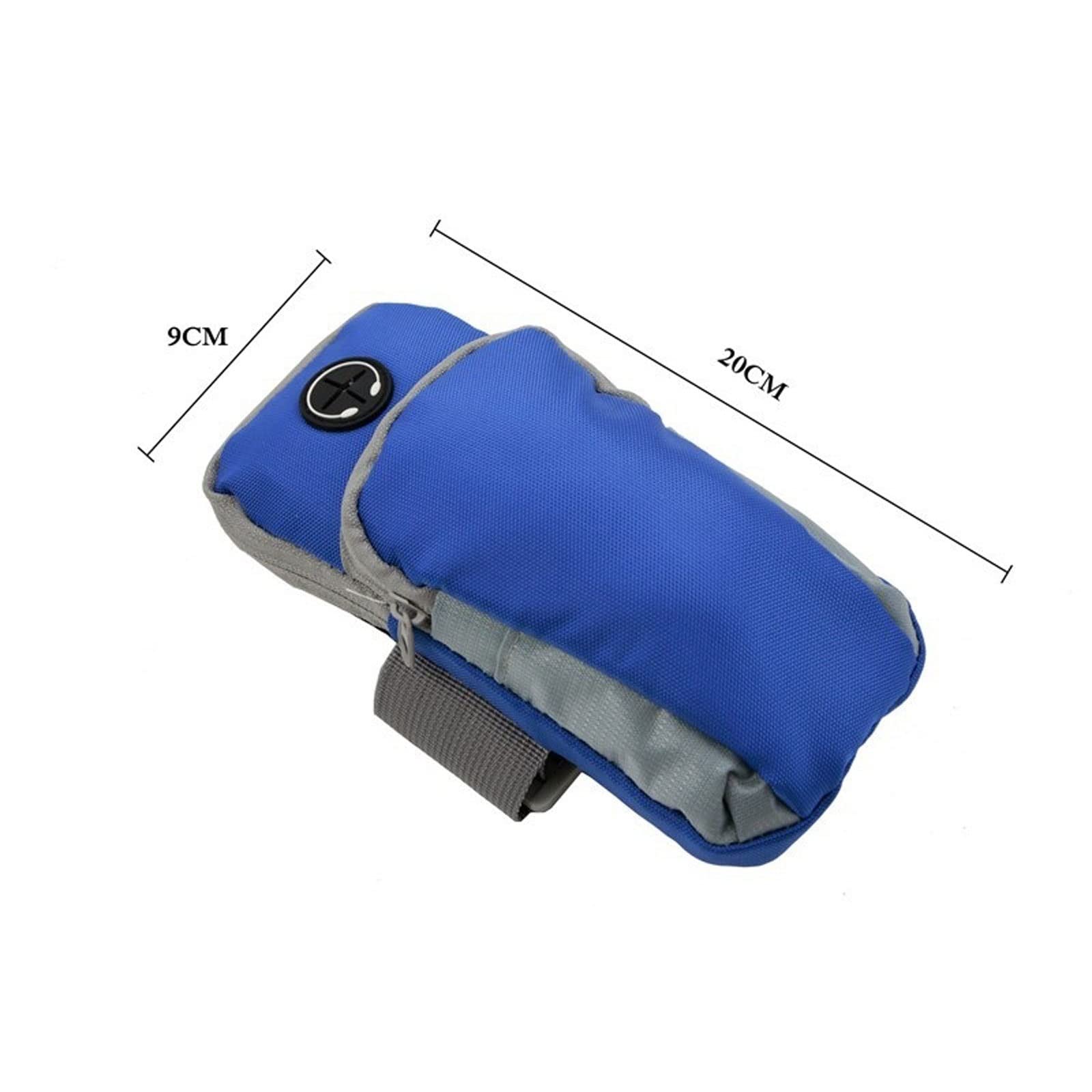 JINGYAN Brassards pour téléphones Portables Runing Bras Sac Titulaire de téléphone Jogging Gym Couverture de Brassard imperméable Ajustable Sacs de Cyclisme de vélo de vélo(Green)