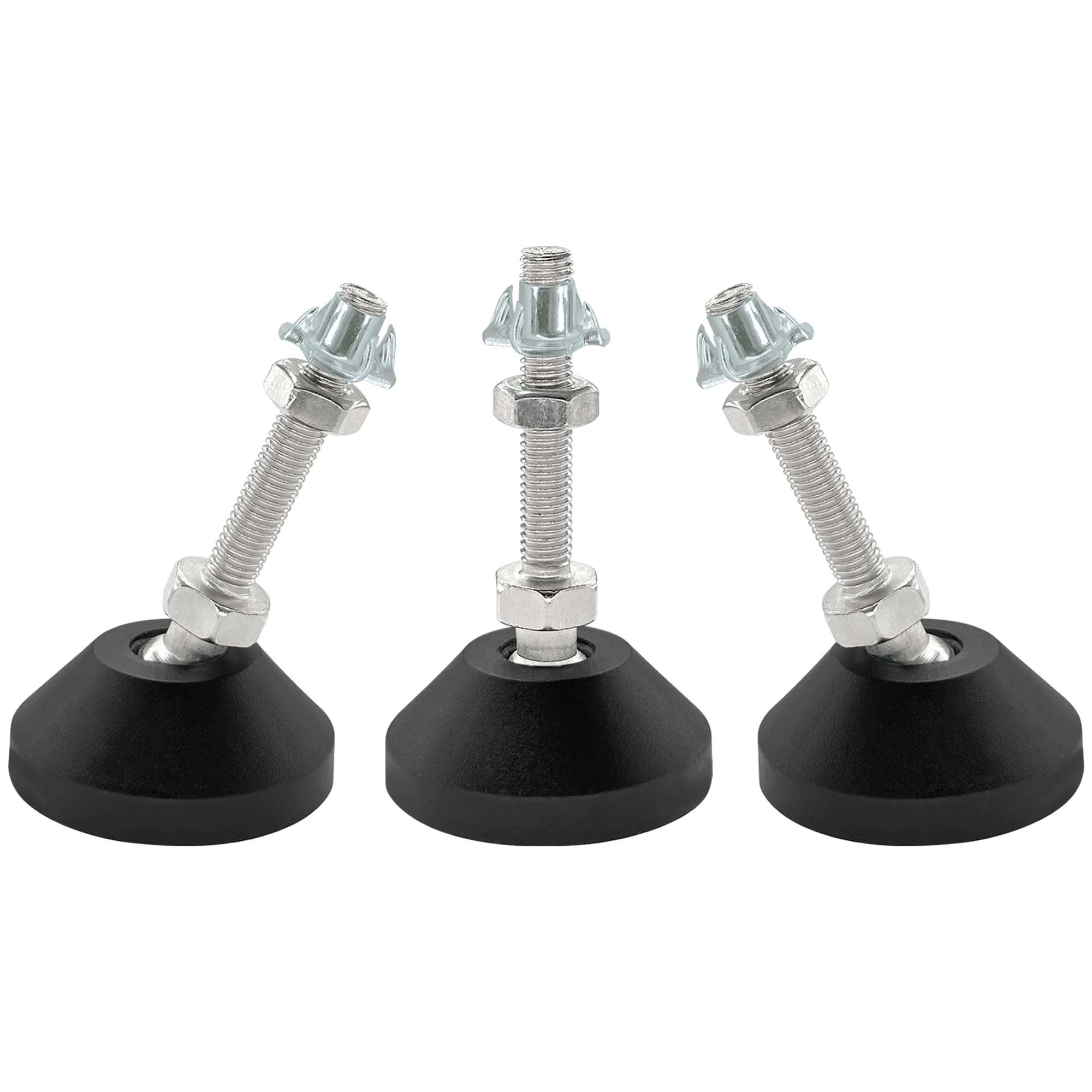 DDHOMIN 8 PCS M8*50mm Adjustable Furniture Levelling Feet,Adjustable Universal Support Legs for Furnitures - Image 3