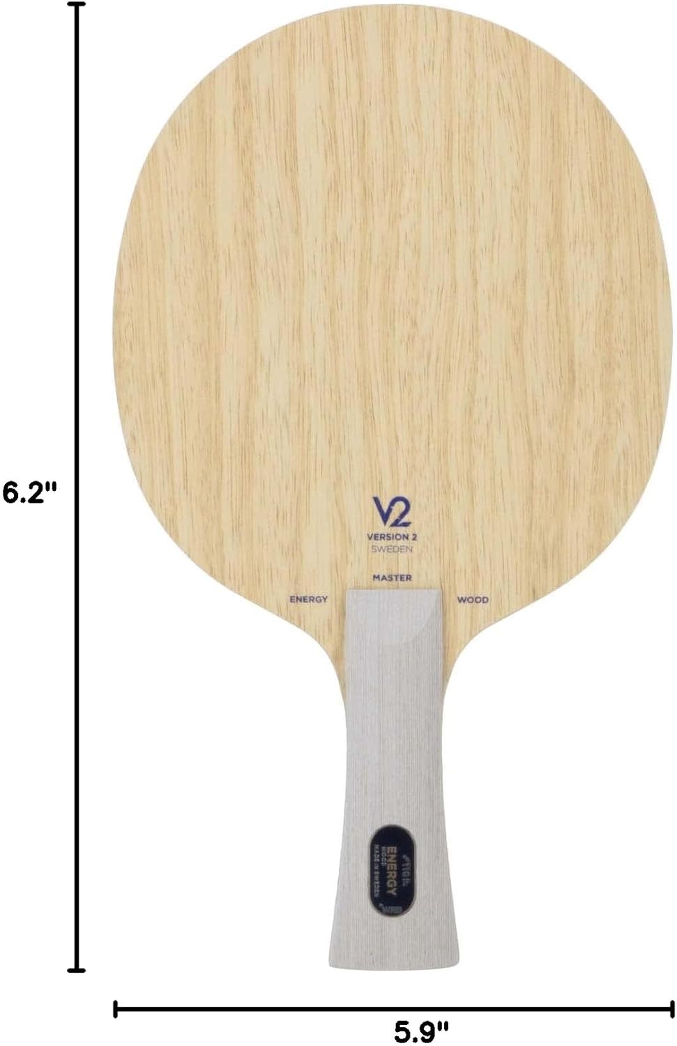 STIGA ENERGYWOOD V2 WRB Table Tennis Racket Energy Wood V2 WRB All Rounder