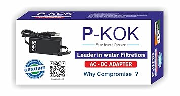 P-KOK RO SMPS Power Supply 24v 2.5 Amp Choke Adapter Suitable for All Types of Ro Kent, Livpure and Other Water Purifiers Filters Power Supply Adapter.