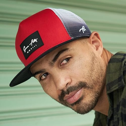 Miniatura 82 de Grace Folly - Gorra trucker unisex gorra de malla con cierre trasero negro (Black with Fade)