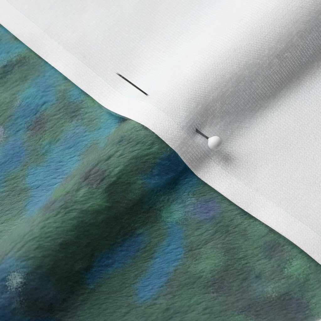 Spoonflower Fabric - Trees Watercolor Grove Forest Wood Birch Printed on Minky Fabric by The Yard - Sewing Baby Blankets Quilt Backing Plush