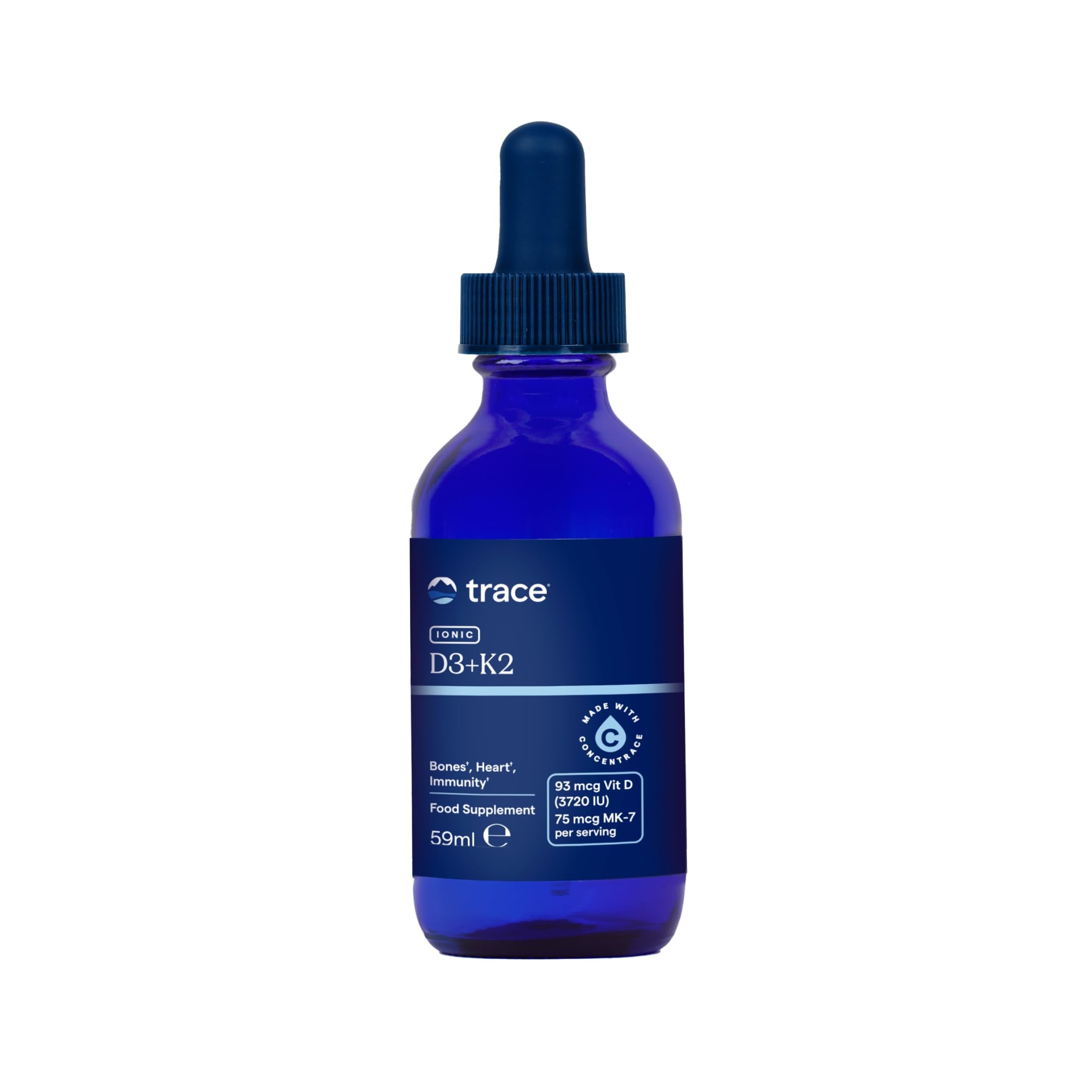 Trace Minerals, Ionic Iodine (iode ionique), 150mcg d'iode par dose journalière, 59ml, végétarien, sans gluten, sans soja, sans OGM