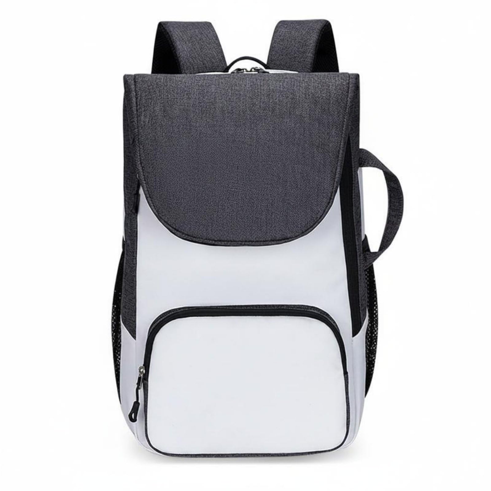 Badminton Racket Backpack Large Capacity Tennis White | Large Capacity Multi-Carry Storage Layout Comfort White-image-27