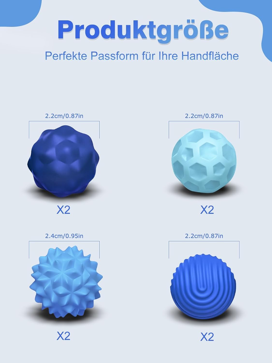 Magnetic Fidget Balls Toys (8PCS), Weighted Texture Tactile Sensory Fidget Balls - Image 4