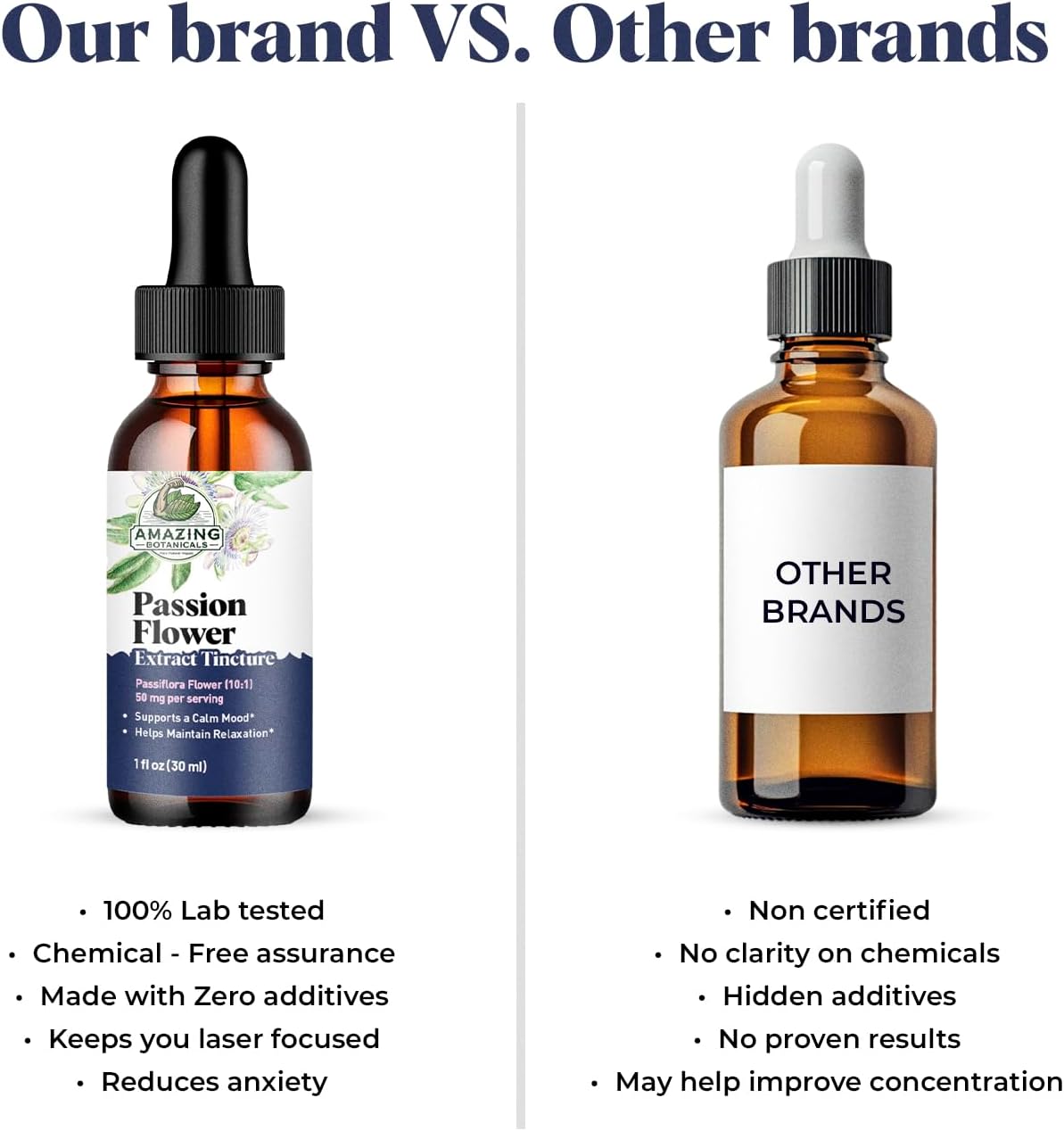 Amazing Botanicals Passion Flower Liquid Extract Tincture (Passiflora incarnata) – Vegan, Sugar & Alcohol-Free Herb Drops Supplement Drops, Traditional Support for Relaxation - Non-GMO – 30mL (1oz) - Image 5