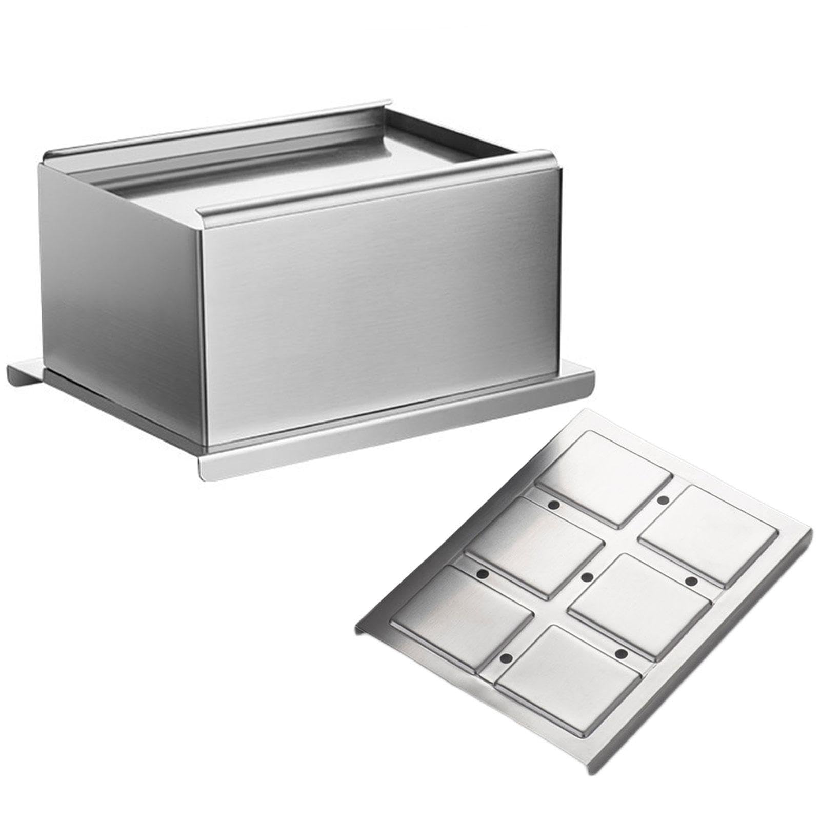 2 moldes para hacer y prensar queso, herramientas de acero inoxidable de
