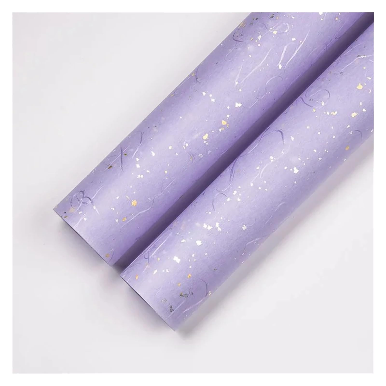 Materiał do pakowania bukietów Kwiat róży Papier d Koreański zestaw papierów do pakowania w kwiaty DIY - 5 arkuszy, 6 kolorów, złote/srebrne błyskotki, wodoodporny na bukiety i prezenty