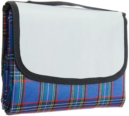 Jack Brown Foldable Outdoor Picnic Blanket, Blue