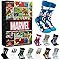 Get Trend Marvel Socks Advent Calendar 2025 for Men & Teens, 24 Pairs of Breathable Sports Trainer Socks, Christmas Countdown, Gifts for Him