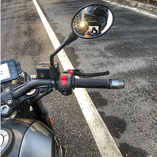Terminales de manillar aluminio CNC rojo para Versys 650 2017 3