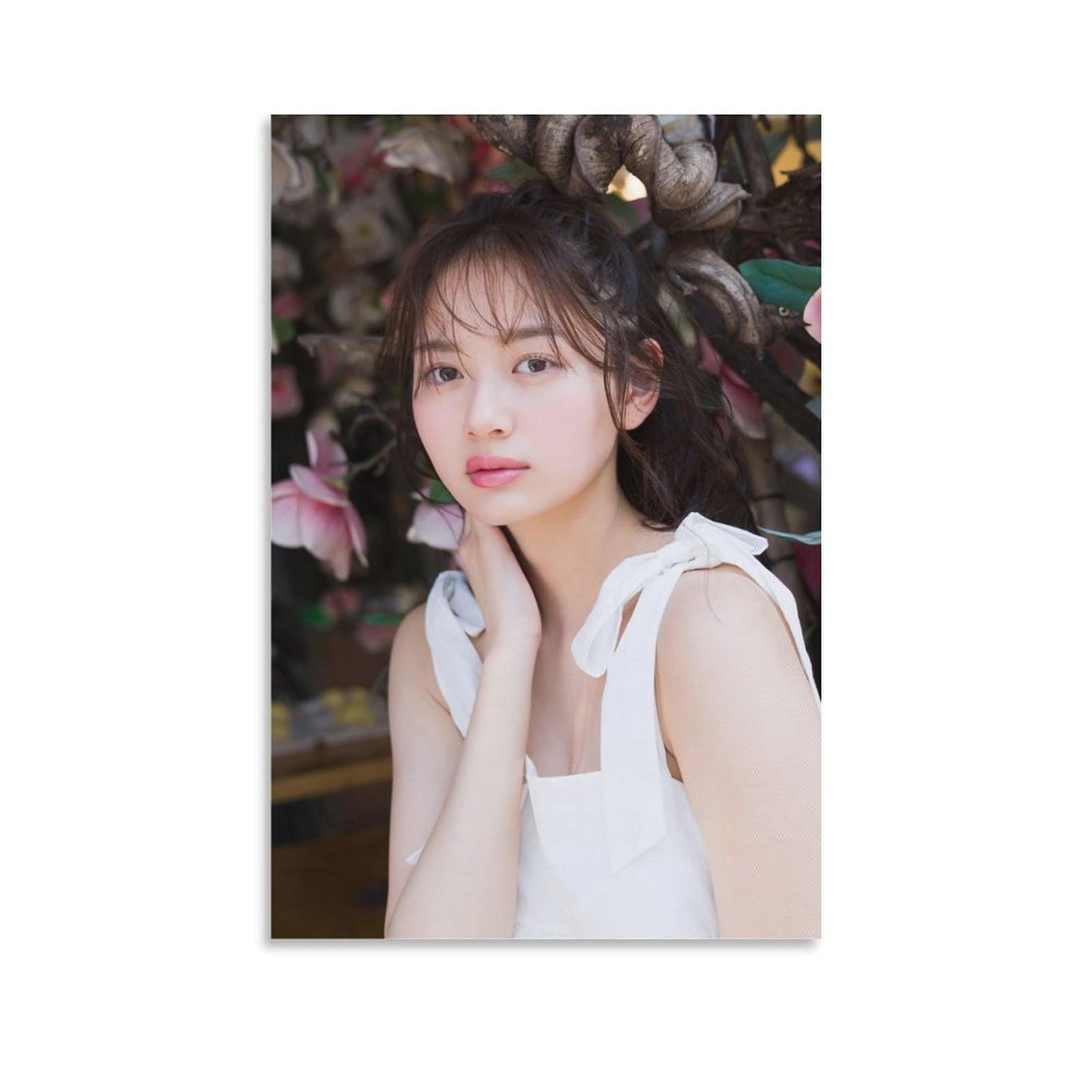 Amazon.co.jp: 加藤栞 美少女水着 ポスター (4) キャンバス 芸術