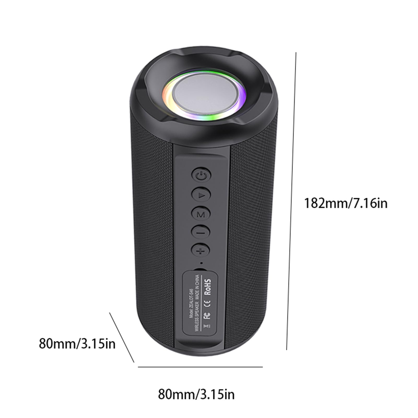 Aoresac Altavoz Portátil Batería Agua
