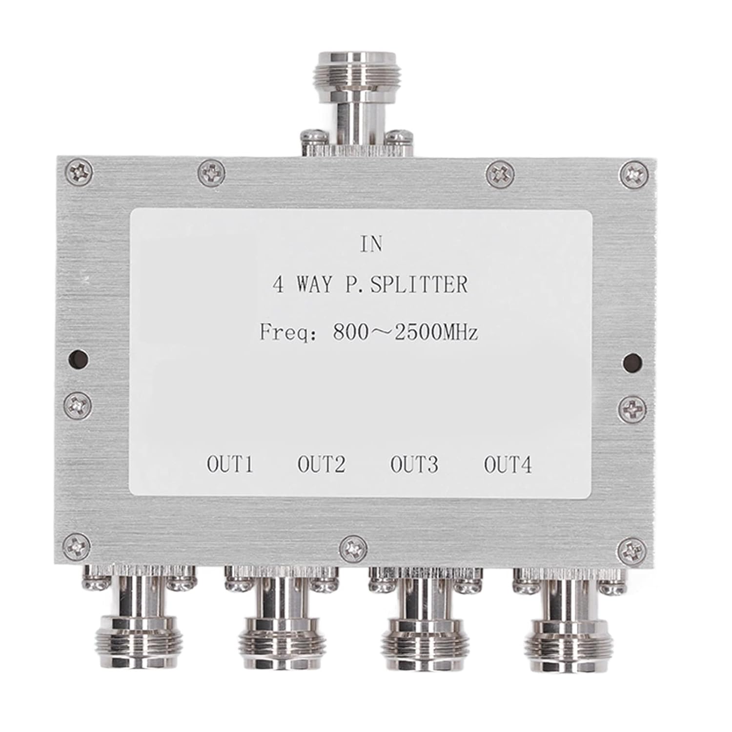 RF Power Splitter,4 Way Divider 8002500MHz 35W Signal Module Low Loss N Type Interface Amazon