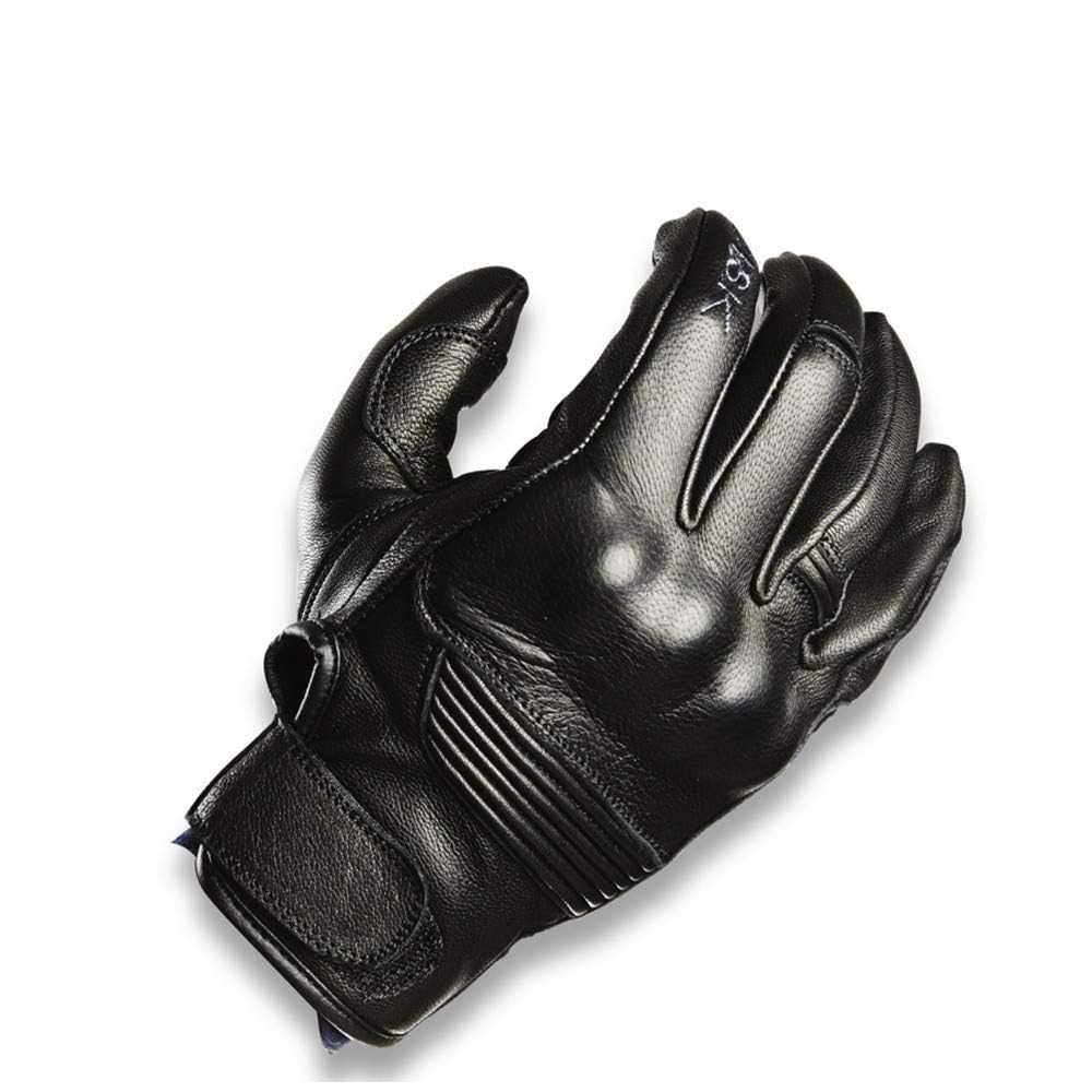 KSK Gants Smart - Été Gants Moto, Scooter Noir - Protection Optimale pour Trajets Urbains et Route