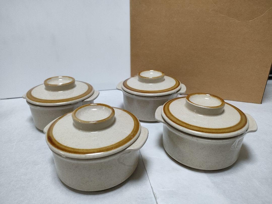 Amazon.co.jp: Hoya ストーンウェア ポット シュガーポット 4点