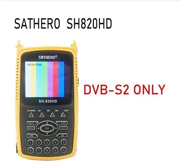 SH-820HD Acm DVB-S2 DVB-T/T2 CCTVコンボ vs Gtmedia V8 Finder Pro2 デジタル衛星放送メーター H.265 Satlink Ws6916 FindsatDVB-S2 only
