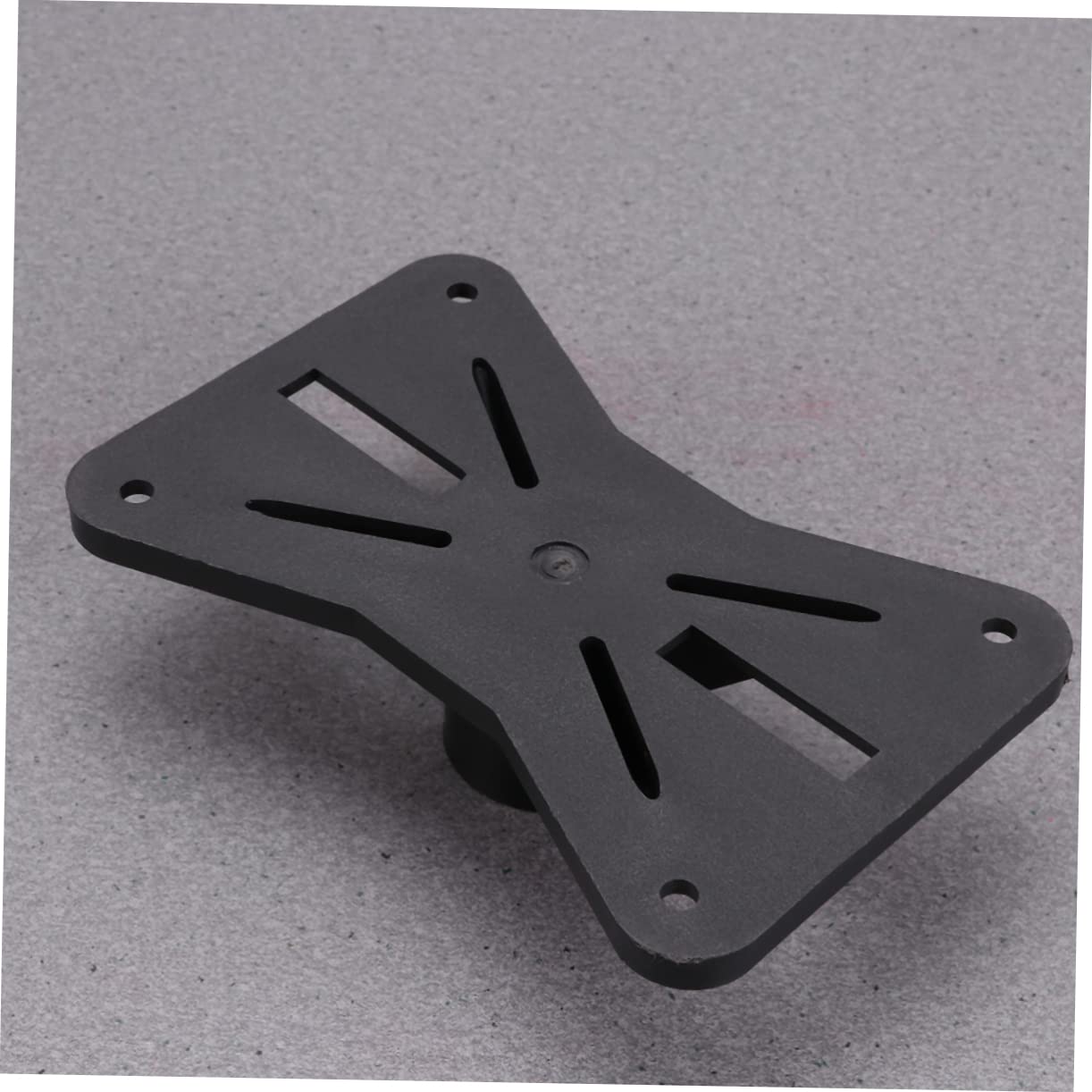 HOMSFOU Plastic Speaker Bracket Base Easy Install Speaker Support Holder for Professional Use