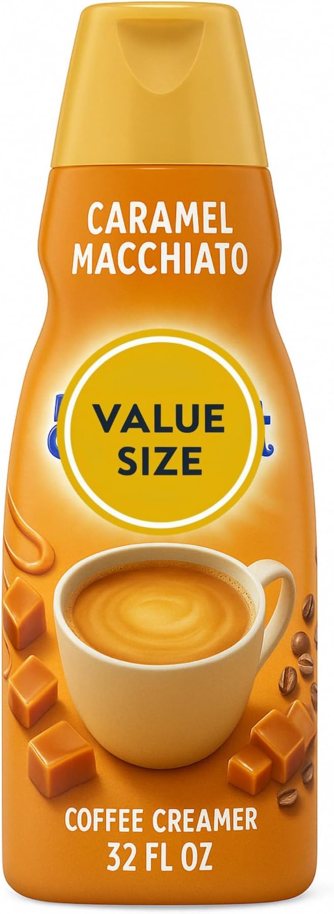 Caramel Macchiato Coffee Creamer, 32 fl oz Bottle 𝓓𝓮𝓵𝓲𝓰𝓱𝓽 𝕀𝓃𝓽𝓮𝓻ⓝ𝓪𝓽𝓲ⓝ𝓪𝓁