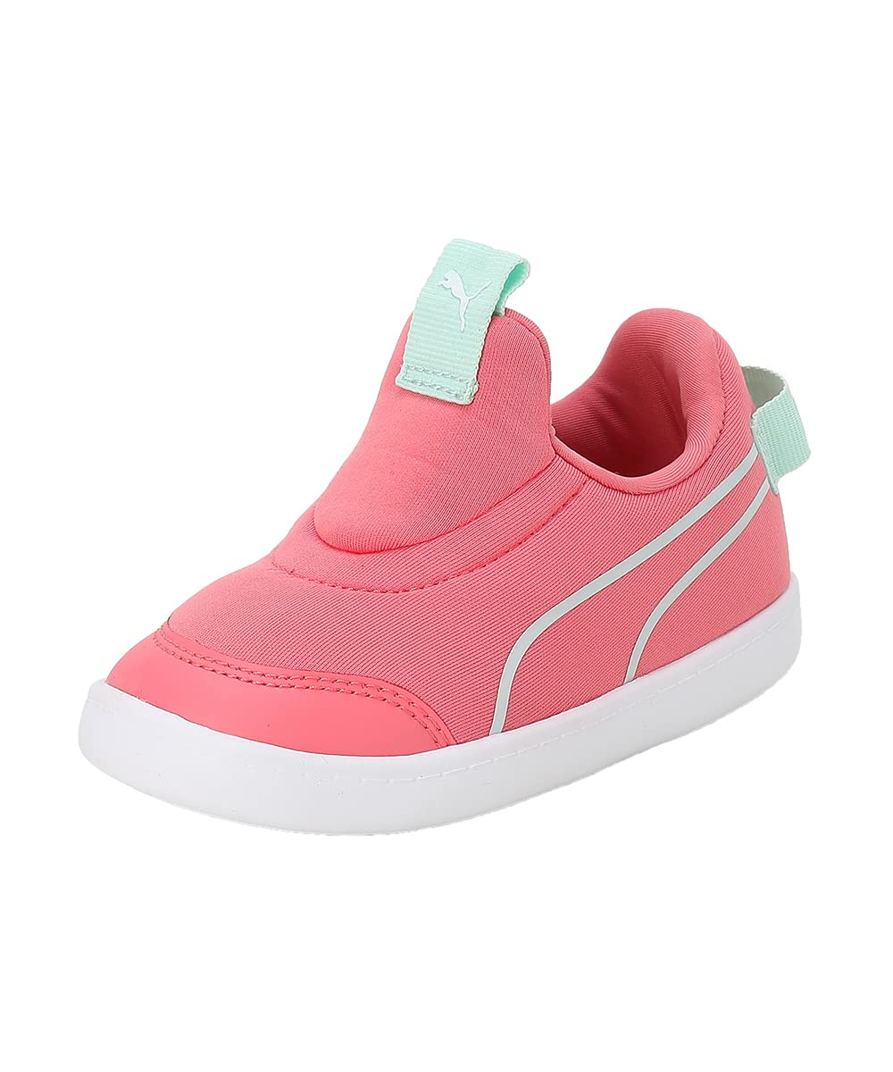 Puma Unisex-Baby Courtflex v2 Slip On Infant Loveable-Minty Burst-White Sneaker - 8UK (37485914) (B0BRBKQLSG) Amazon Price History, Amazon Price Tracker